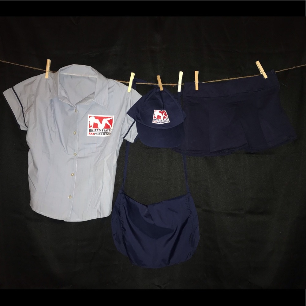 Adult sized mail woman costume